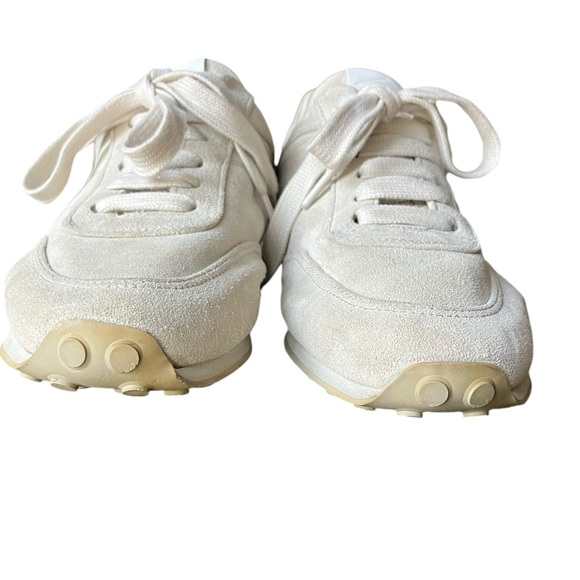 Rag And Bone Women’s Dylan Full Suede Off White Sneakers 39.5 / 9.5 US - Picture 7 of 13